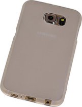 Samsung Galaxy S6 TPU Cover Transparant Wit – Back Case Bumper Hoes Cover