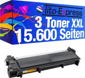 PlatinumSerie® 3 Mega XXL alternatief voor Brother TN-2320 toner 3 black 15,600 pagina's