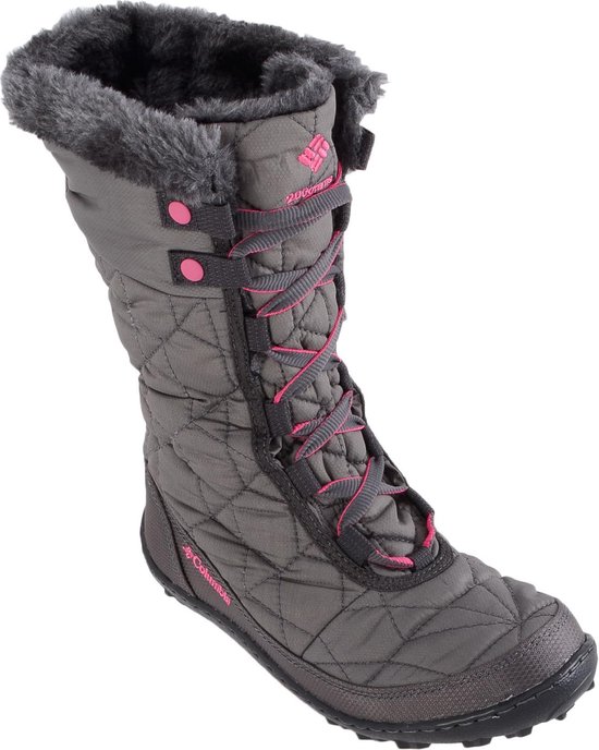 Columbia Snowboots - Maat 32 - Unisex - grijs/roze | bol.com