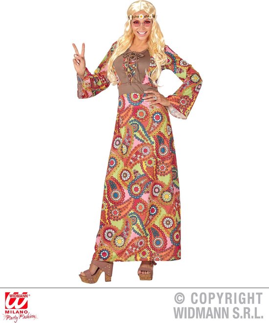Robe longue hippie pour femme - Vêtements d'habillage - Taille L | bol