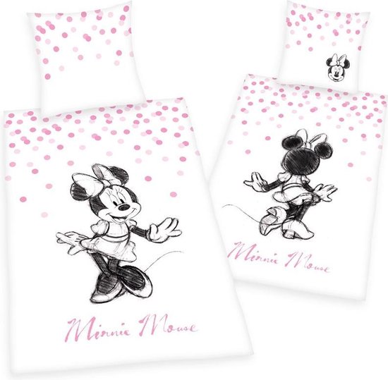 Minnie Mouse Dekbedovertrek Confetti |