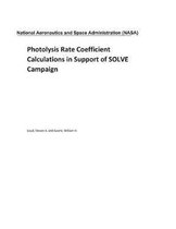 Photolysis Rate Coefficient Calculations in Support of Solve Campaign