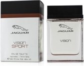 MULTI BUNDEL 2 stuks Jaguar Vision Sport Eau De Toilette Spray 100ml