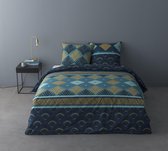 Luxe Katoen Percale Dekbedovertrek Lits-Jumeaux 240 x 220cm Melchior