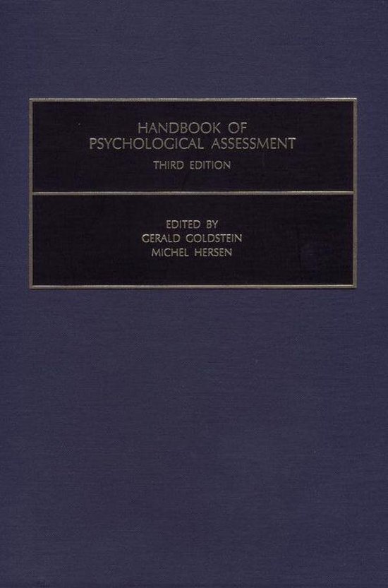 Handbook of Psychological Assessment - cover