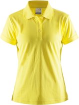 Craft Polo Shirt Pique Classic Women Yellow 36