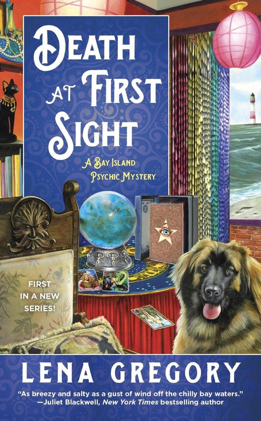 A Bay Island Psychic Mystery 1 - Death at First Sight - cover