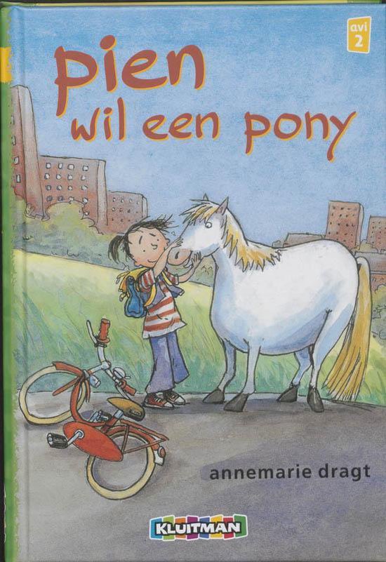 Cover van het boek 'Pien wil een pony' van Annemarie Dragt