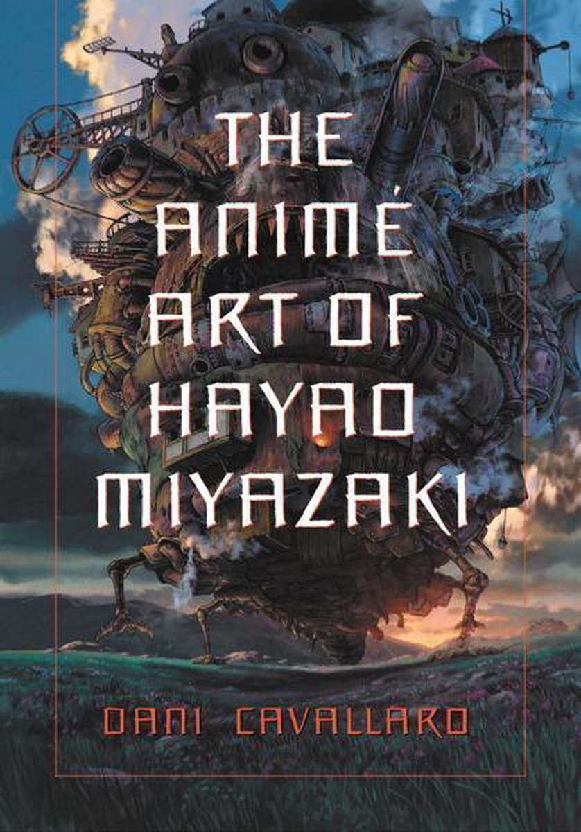 Omslag van The Anime Art of Hayao Miyazaki