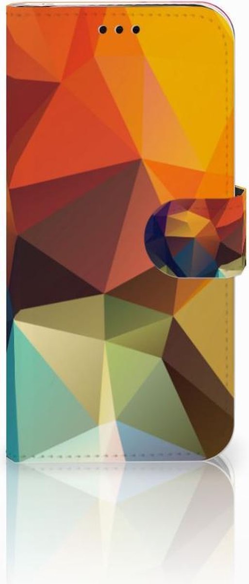 Samsung Galaxy J5 2017 Book Case Polygon Color