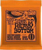Ernie Ball Slinky Top Heavy Bottom 2215 - Snarenset voor elektrisch gitaar .010 - .052