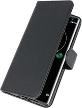 Zwart Wallet Cases Hoesje voor Sony Xperia XZ3