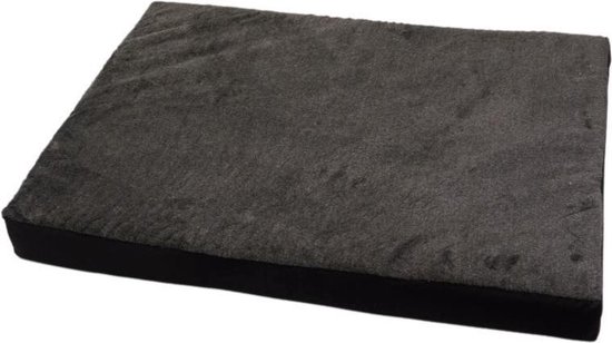 Dogguo Zebra Flat Bed - Hondenmatras - 60x40 cm Magenta Oranje S