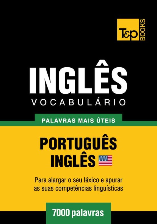 Vocabulário Português-Inglês americano - 7000 palavras ma ... - cover