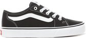 Vans Filmore Decon Canvas Dames Sneakers - Black/True White - Maat 36