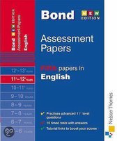 Bond Fifth Papers In English 11-12+ Years