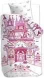 Beddinghouse Kids Fairy Palace - kinderdekbedovertrek - Eenpersoons - 140x200/220 cm - Roze