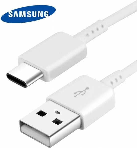 Keel Zonnig lezing Samsung datakabel - oplaadkabel - USB-C - 1.2m - Wit | bol.com