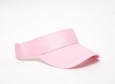 Pacific Headwear - Zonneklep - Dames - Verstelbaar - Klittebandsluiting - Katoenen Zweetband - Volwassenen - Roze