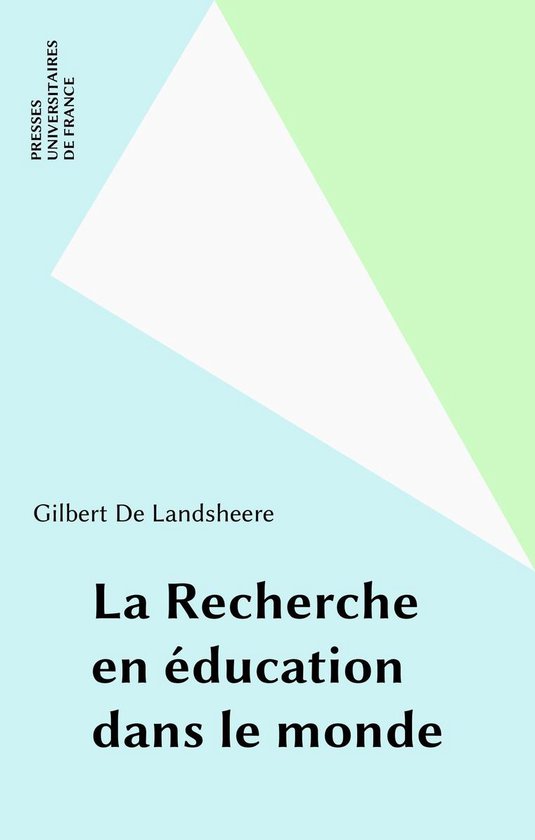 La Recherche en éducation dans le monde - cover