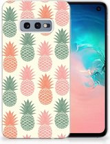 Geschikt voor Samsung Galaxy S10e TPU Hoesje Design Ananas