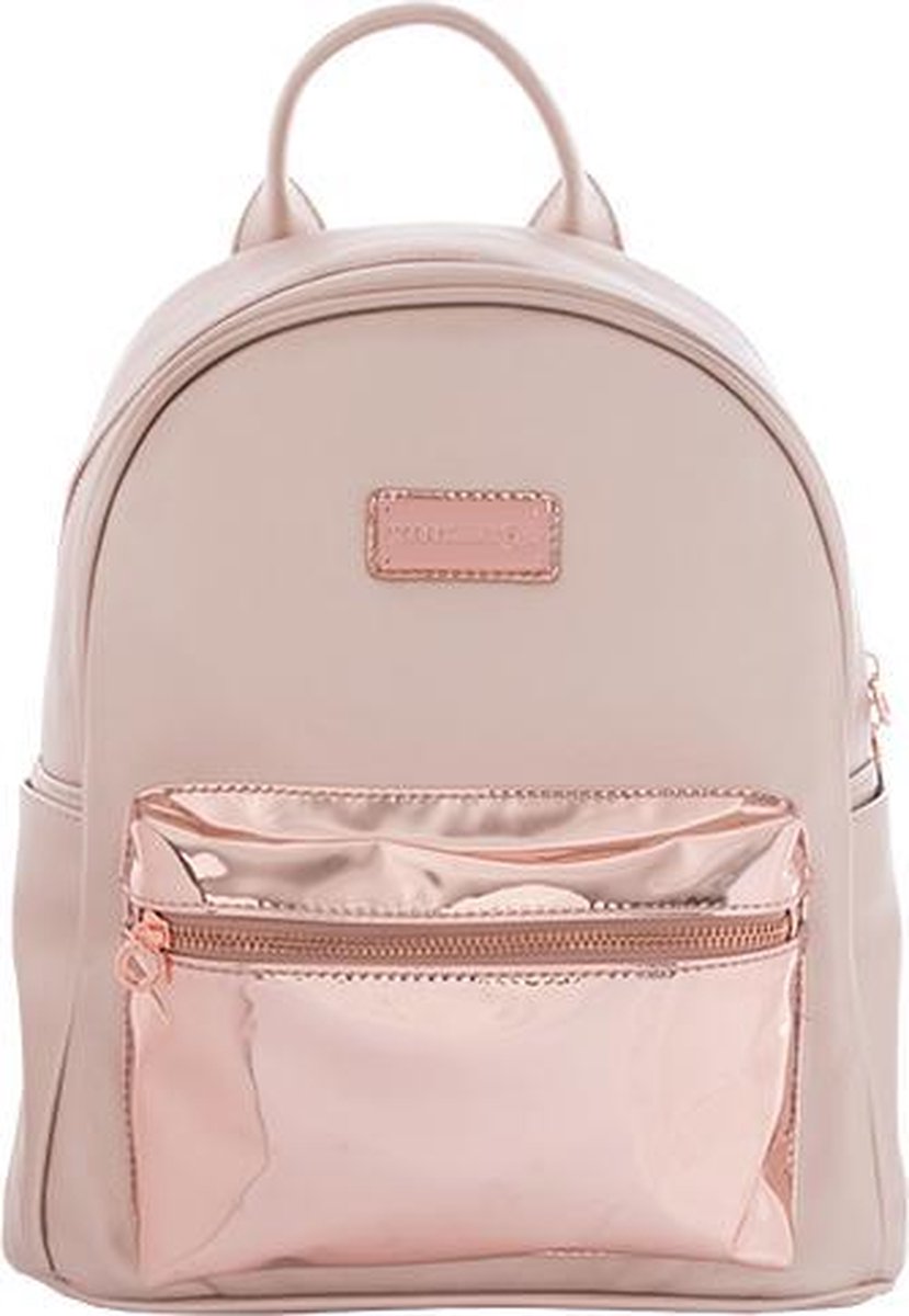 Marshmellow - Hamptons Rose Gold Rugzak - 33 cm hoog - 26 cm breed