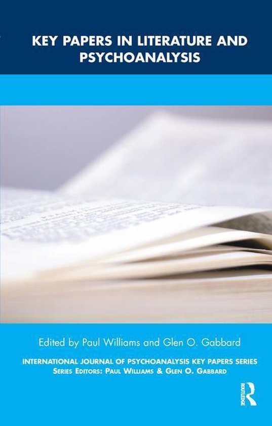 The IJPA Key Papers Series - Key Papers in Literature and Ps ... - cover