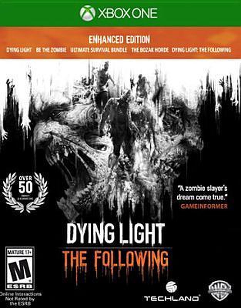 Warner Bros Dying Light: The Following, Xbox One, Multiplayer modus, M (Volwassen)