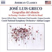 Symphony Orchestra Czech National, Adrian Leaper - Greco: Geografias Del Silencio (CD)