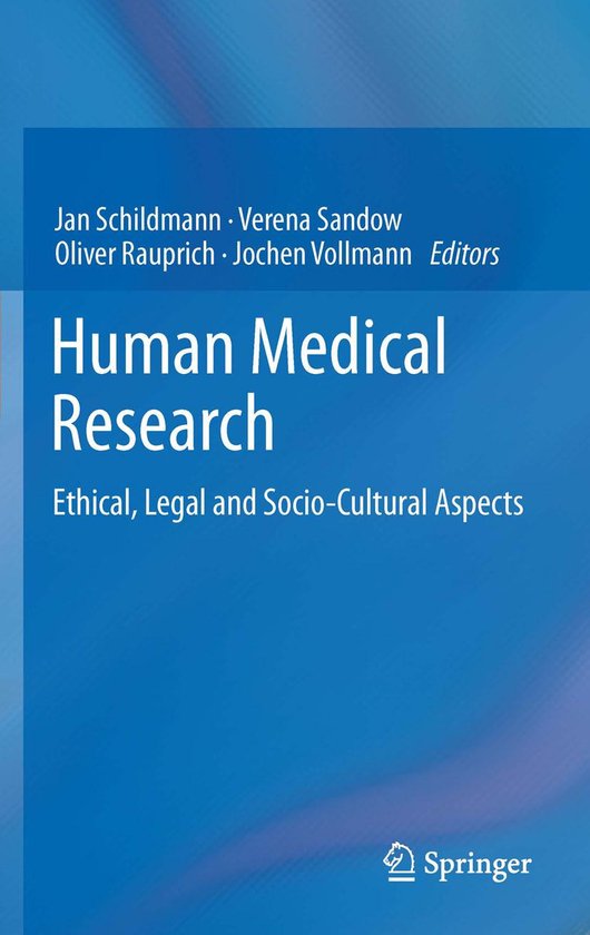 Human Medical Research - cover