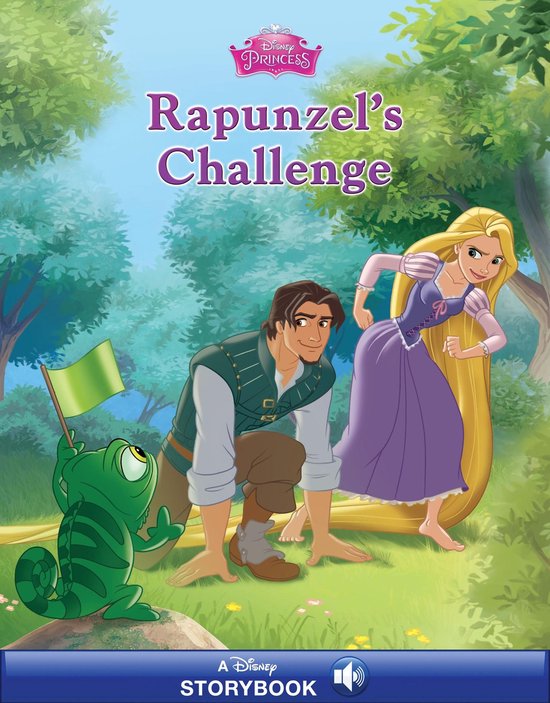 Disney Storybook With Audio Ebook Tangled Rapunzels Challenge