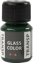Glasverf - Porseleinverf - brilliant groen - Glass Color Transparent - 30ml