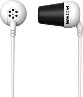 Koss PLUG W koptelefoon Intraauraal In-ear Wit