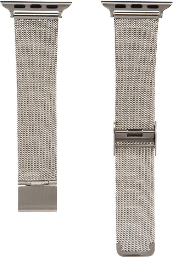 Hama RVS bandje - Apple Watch Series 1/2/3 (38mm) - Zilver