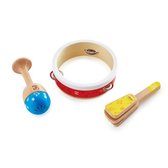 Hape Houten Percussieset 3-delig