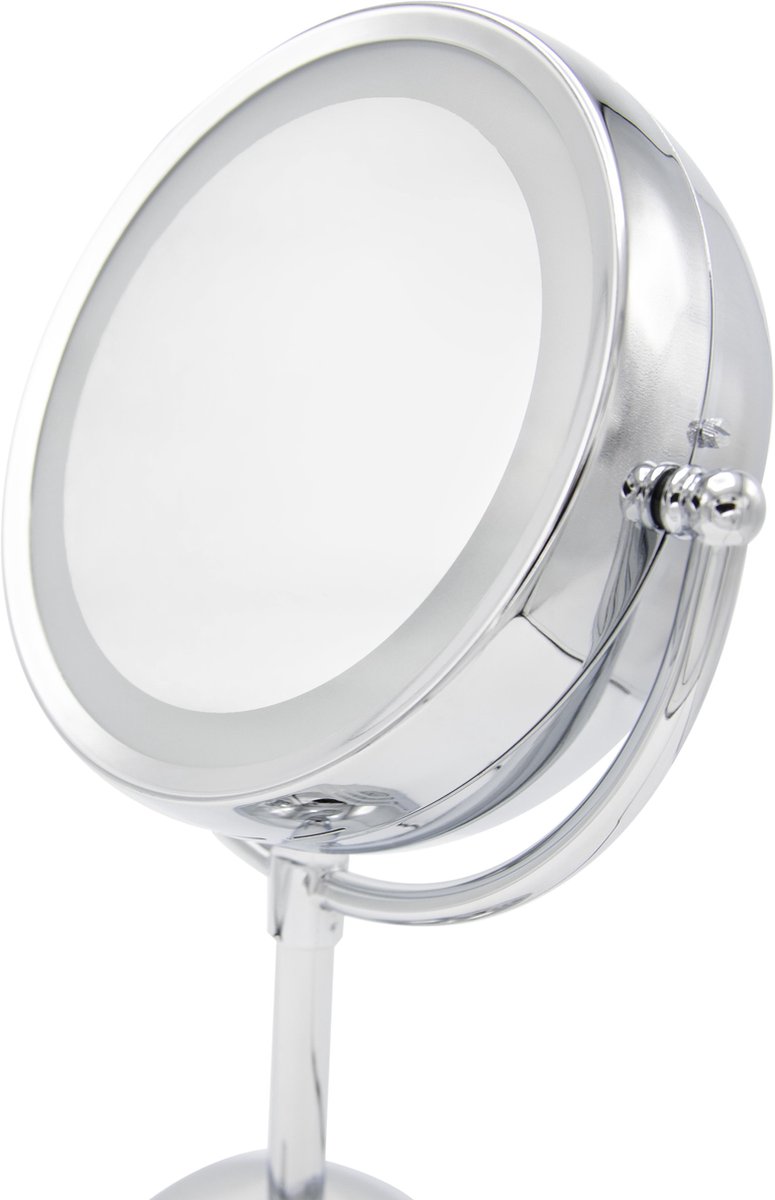 BaByliss 8435E miroir de maquillage Autonome Rond Acier inoxydable | bol.com