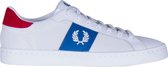 Fred Perry Fred Perry Lawn Sneakers - Maat 42 - Mannen - wit/blauw/rood