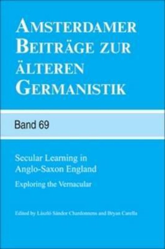 Foto: Amsterdamer beitr ge zur lteren germanistik secular learning in anglo saxon england