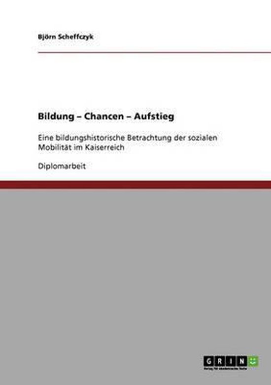 Bildung - Chancen - Aufstieg - cover