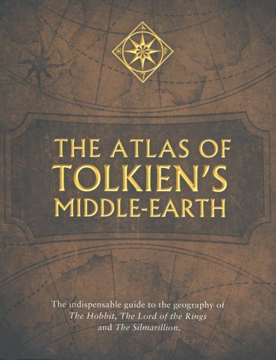 Boek cover The Atlas of Tolkiens Middle-earth van Karen Wynn Fonstad (Paperback)