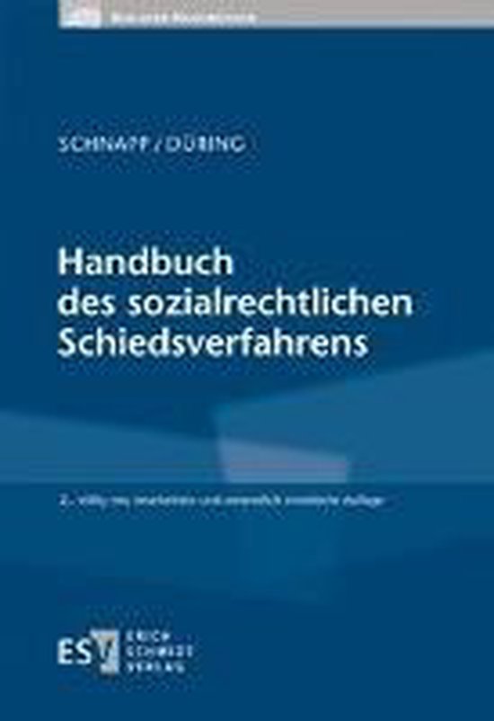 Handbuch des sozialrechtlichen Schiedsverfahrens - cover
