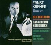 RIAS Kammerchor, Deutsches Symphonie-Orchester Berlin, Marek Janowski - Krenek: Der Diktator/Das Geheime Königreich/Schwergewicht (2 CD)