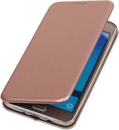 Slim Folio Case - Book Case Telefoonhoesje - Folio Flip Hoesje - Geschikt voor Samsung Galaxy A8 2018 - Roze
