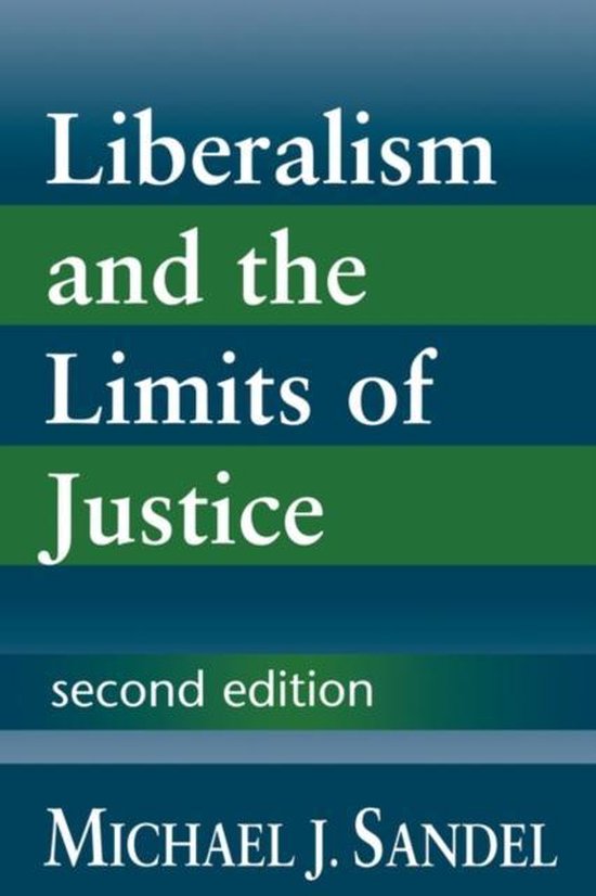 Liberalism & The Limits Of Justice
