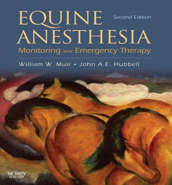 Equine Anesthesia - cover