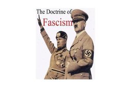 Omslag van Benito Mussolini's The Doctrine of Fascism