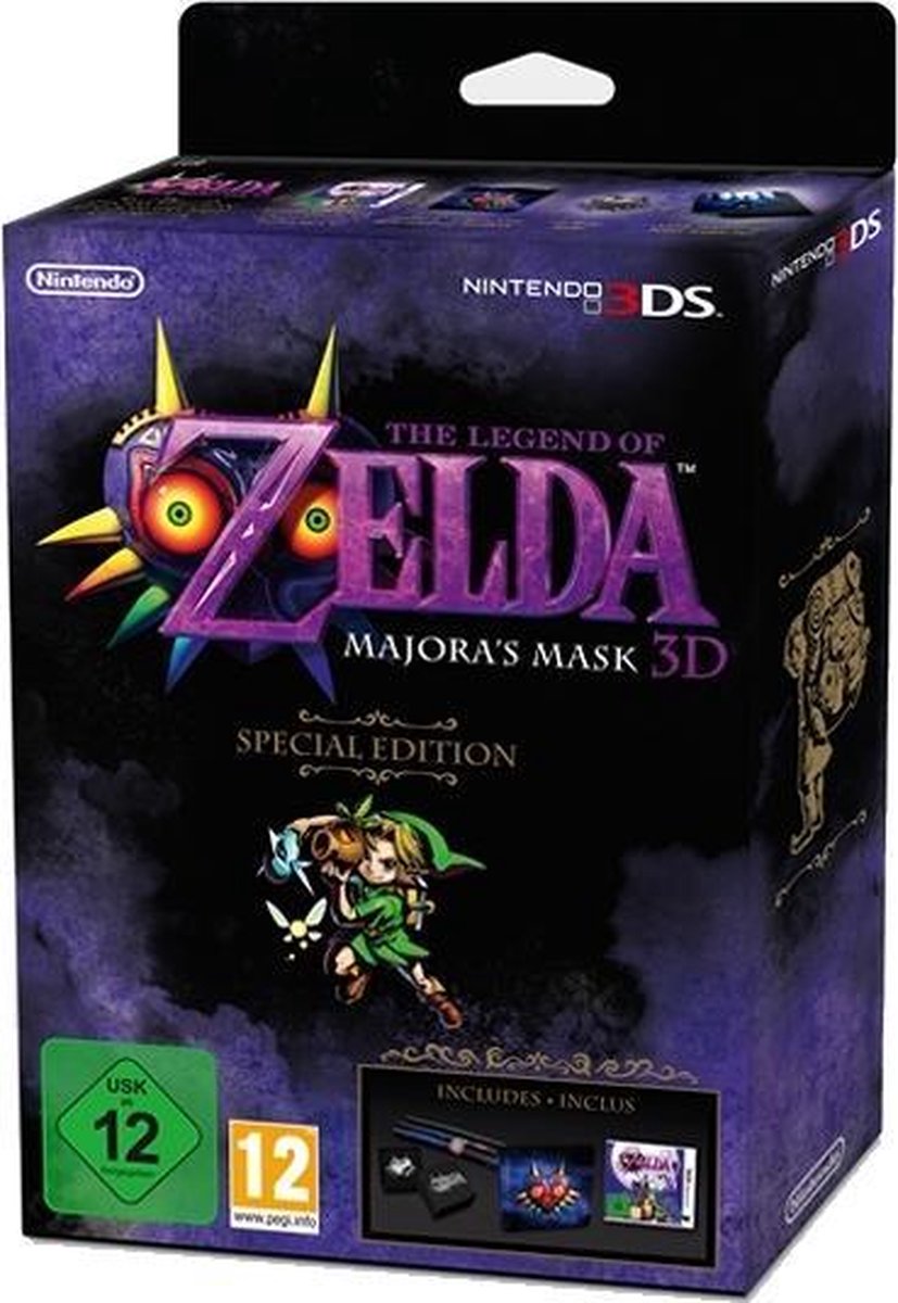Nintendo 3DS Zelda Majora's Mask 3D~北米版 The Legend of Zelda