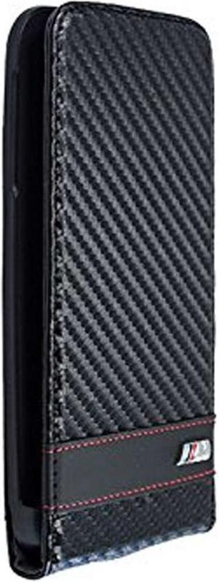 BMW Flip Case Carbon Black Galaxy S5