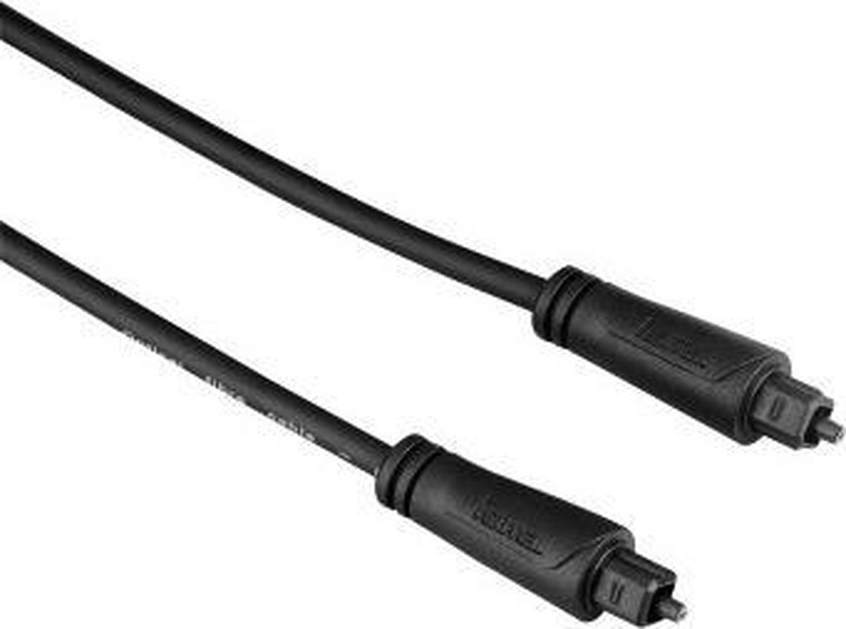 Hama ODT M/M 0.75m InfiniBand en Glasvezelkabel 0,75 m Toslink Zwart