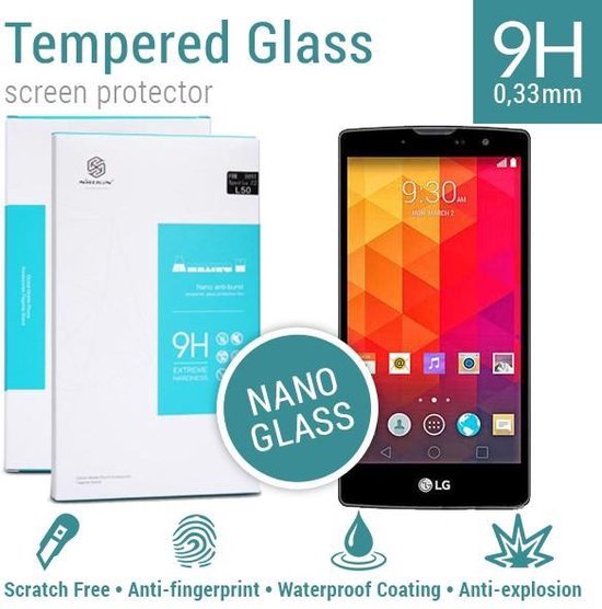 Nillkin Screenprotector Tempered Glass LG Magna - 9H Nano